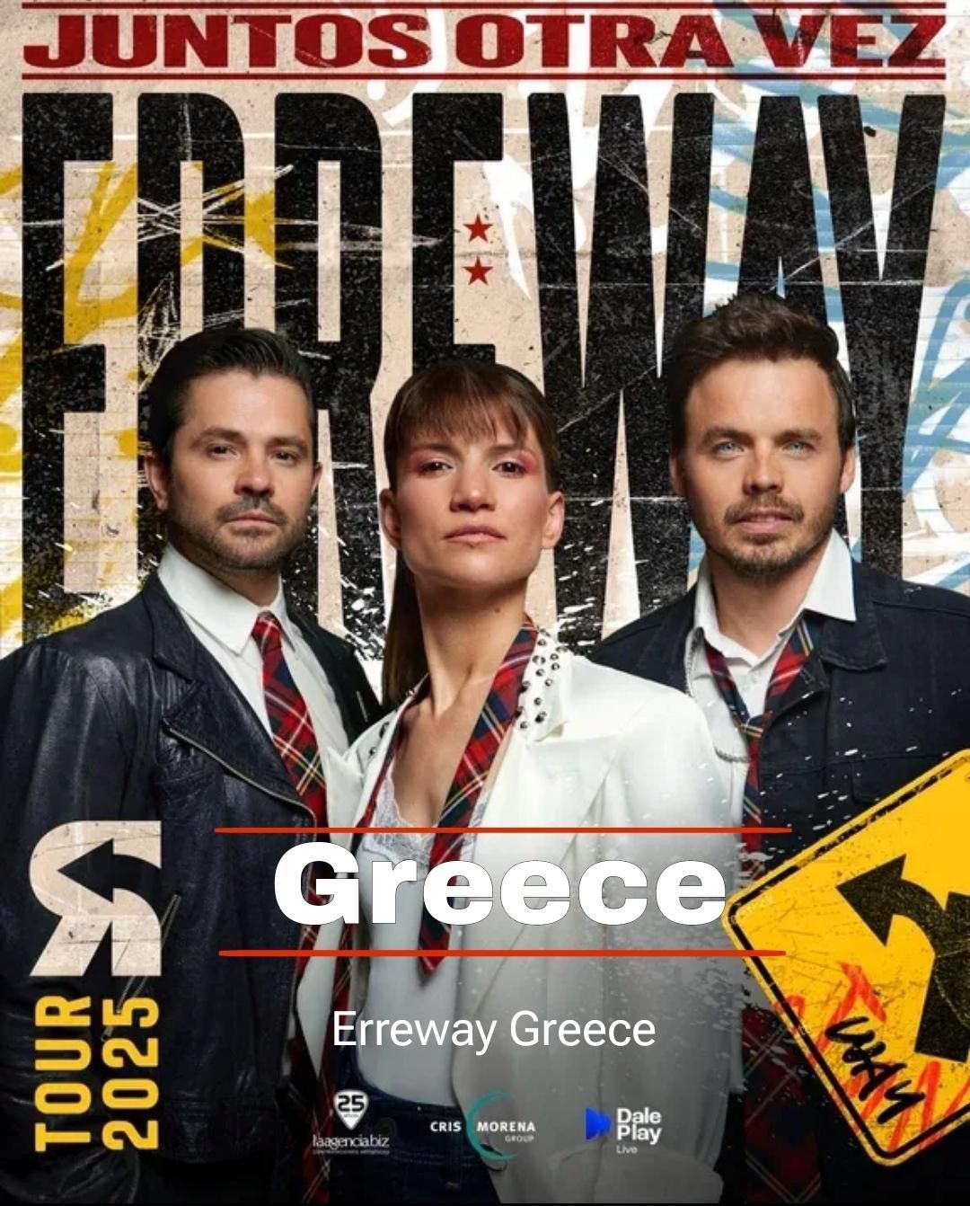 ERREWAY TOUR 2025 CONCERT IN GREECE
