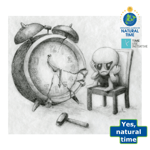 ARE YOU SICK AND TIRED OF CHANGING THE CLOCK TWICE A YEAR?