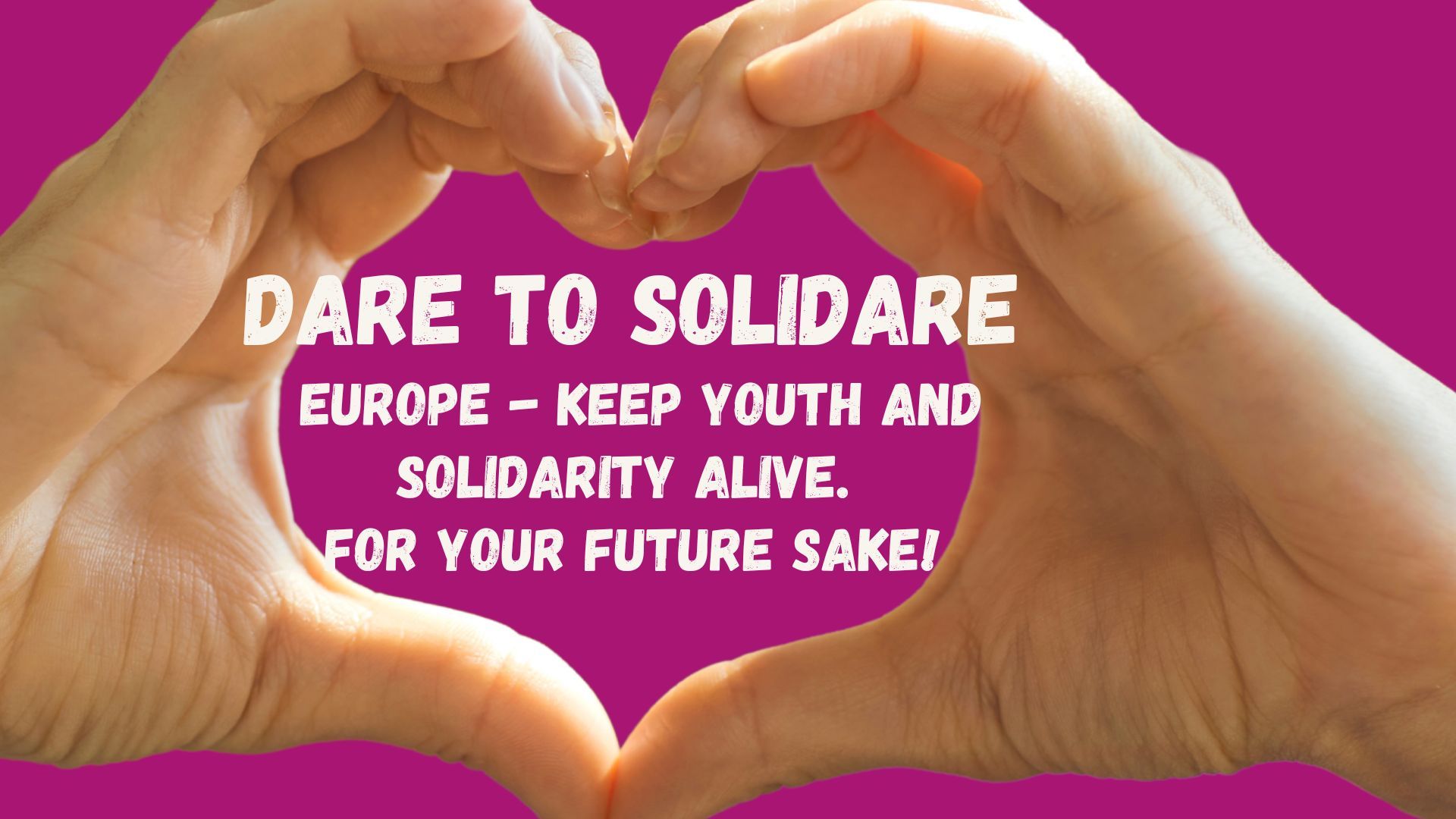 Keep Youth and Volunteering Alive - For the sake of Europe's future!