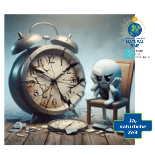 HABEN SIE ES SATT, ZWEIMAL IM JAHR DIE UHR UMSTELLEN ZU MÜSSEN?